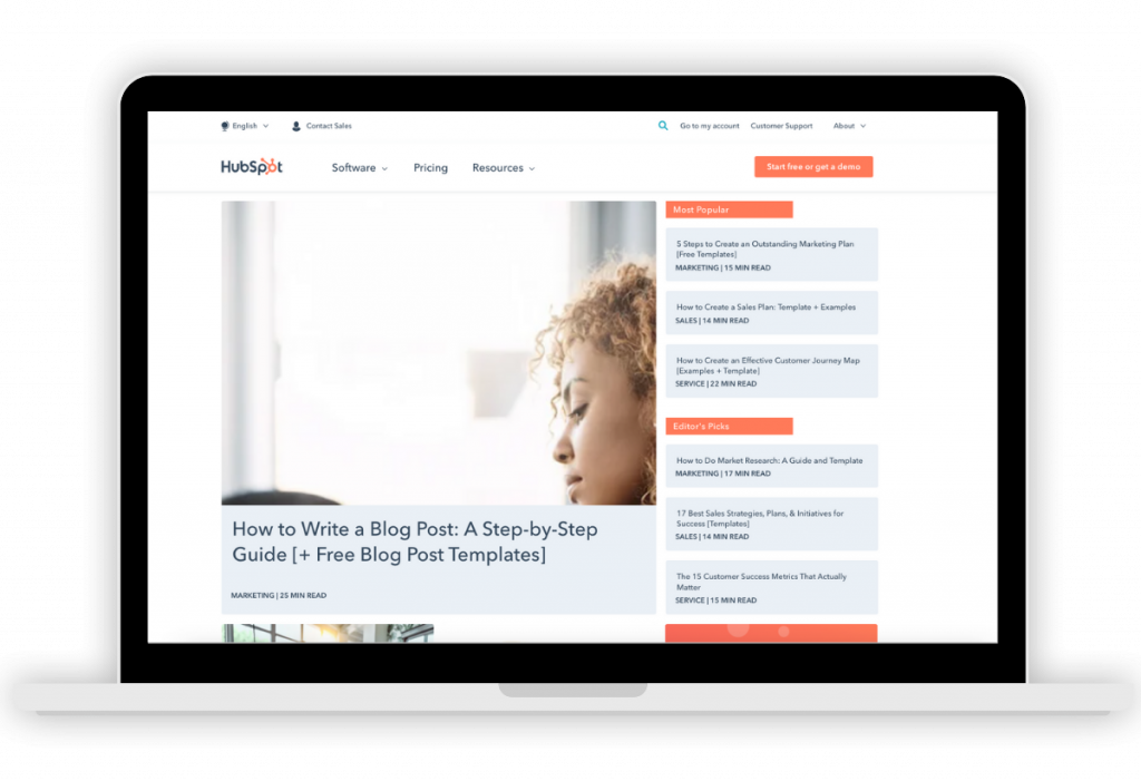 HubSpot Content Hub for Marketing & Sales